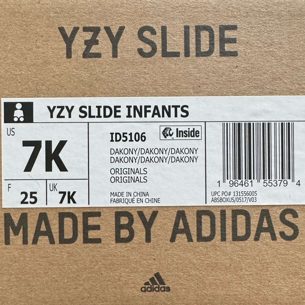 Authentic Yeezy Slides